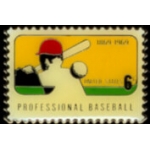 BASEBALL 100TH ANNIVERSARY PIN STAMP PIN